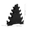 VOSAREA Dumbbell Rack Stand 5 Tier Weight Rack for Dumbbells Tree Shape Dumbbell Storage Rack Compact Dumbbell Holder for Home and Gym view 2