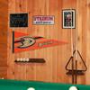 WinCraft Anaheim Ducks Pennant Flag and Wall Tack Pads Mounts view 4