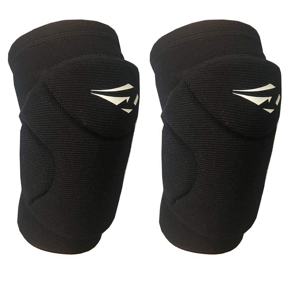 Rawxy Volleyball Basketball Knee Pads with High Shock Absorbing Cushion Wider Coverage Padding, Dance Riding Protector for Adult Junior Youth Men Women Boy Girls (black, Small)