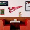 Houston Rockets Pennant Flag and Wall Tack Pads Mounts view 3
