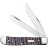 Case XX WR POCKET KNIFE TRAPPER - SMOOTH PURPLE CURLY MAPLE, ITEM 80540, LENGTH CLOSED 4 1/8 INCH (7254 SS) view 1