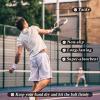 Pangda 100 Pieces Tennis Badminton Racket Overgrips Bulk Tennis Racket Grip Tape for Anti-Slip and Absorbent Grip (White) view 3