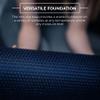 Mount Adams Pro Fit XL Yoga Mats, 74" x 26" x 6mm, Pack of 4, Bulk Durable Foam Exercise Mats, Non-Slip Extra Large Yoga Mat for Studios, Pilates, Cross Fit, and Weight Training, Navy view 4