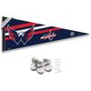 Washington Capitals Pennant Flag and Wall Tack Pads Mounts view 1