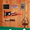 Philadelphia Flyers Pennant Flag and Wall Tack Pads Mounts view 4