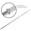 4FT/5FT/6FT Barbell Bar with Non-Slip Thread Design, Strength Training Straight Bar for 1-Inch Barbell Plates, Q235 Carbon Steel Barbell Bar, Ideal for Power and Heavy Lifting Exercises (5FT) view 2