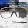 KAPVOE Photochromic Cycling Glasses for Men Women Mountain Bike Sunglasses Brown Sports Goggles UV Protection view 4