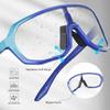 KAPVOE Photochromic Cycling Glasses for Men Women Mountain Bike Sunglasses Blue Sports Goggles UV Protection view 3