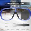KAPVOE Photochromic Cycling Glasses for Men Women Mountain Bike Sunglasses Blue Sports Goggles UV Protection view 4
