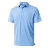 M MAELREG Golf Polo Shirts for Men Short Sleeve Performance Moisture Wicking Quick Dry Casual Collared Mens Polo Shirts Light Blue view 1