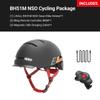 LIVALL BH51M NSO Smart Bluetooth Bike Helmet with Speakers & Built-in Microphone, CE CPSC Certified, Bicycle Helmet with Smart Turn Signals, Fall Detection, Bike Helmet with Visor for Adults Men Women view 2