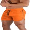 EVERWORTH Men's Athletic Shorts Gym Workout Short Shorts Casual Shorts Running Bodybuilding 5 Inch Inseam Shorts Orange US S view 1