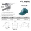 That's Whats I Do I Fix Stuff and I Know Things Distressed Dad Hats for Men 90s Washed Denim Adjustable Cap Hat view 3