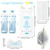 Sosation 48 Pack Disposable Urinal Bag 700 Ml, Portable Camping Pee Emergency Travel Unisex Urine Vomit Bag for Travel Traffic Jams, Hiking, Pregnant, Patient view 2