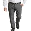 Men's Dress Pants Tweed Plaid Classic Fit Siut Separates Slim Stylish Wool Casual Business Suit Pants Grey view 1