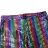 XUNRYAN Mens Fashion Gradient Sequins Two Piece Set Suits Shiny Blazer w Long Pants 70s 80s Disco Costume Holiday Outfits view 2