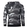 JEsilunmaMY Men's Camo Casual Hoodies Fashion Long Sleeve Drawstring Sweatshirt Lightweight Loose Fitting Pullover Tops (Grey,Medium) view 2