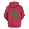 Fattyeery Womens Long Sleeve Morocco Flag 3D Horror Print Hoodie Spring And Autumn for Mens Tops 5XL view 2