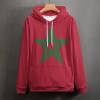 Fattyeery Womens Long Sleeve Morocco Flag 3D Horror Print Hoodie Spring And Autumn for Mens Tops 5XL view 3