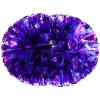 Blaward 2 Pack Cheerleading Pom Poms with Baton Handle for Team Spirit Sports Dance Cheering Kids Adults, Upgrade Fluffy Cheerleader Cheering Squad Pompoms for Boy Girl School Games view 1