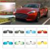 SagaSave TAC Sunglsses Clip on Prescription Reading Glasses UV400 Anti-UV Lenses for Driving Cycling Unisex Coffee view 4