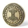 Norse Viking Mjolnir Coin Thor's Hammer Coin Nordic Mythology Talisman view 2