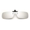 SagaSave TAC Sunglsses Clip on Prescription Reading Glasses UV400 Anti-UV Lenses for Driving Cycling Unisex Silver view 1