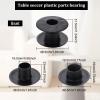BENECREAT 8 Set Table Foosball Bushings, Black Football Bearing Rods for Standard Foosball Tables Foosball Replacement Parts, 2pcs/Set view 2