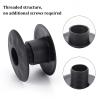 BENECREAT 8 Set Table Foosball Bushings, Black Football Bearing Rods for Standard Foosball Tables Foosball Replacement Parts, 2pcs/Set view 3