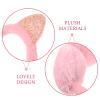 GALPADA 2Pcs Kids Earmuffs Furry Ear Warmers Cute Sequins Cat Ears muffs Winter Warm Outdoor Cover Headband for Toddler Boy Girls view 2