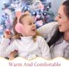 GALPADA 2Pcs Kids Earmuffs Furry Ear Warmers Cute Sequins Cat Ears muffs Winter Warm Outdoor Cover Headband for Toddler Boy Girls view 3