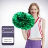Blaward 2 Pack Cheerleading Pom Poms with Baton Handle for Team Spirit Sports Dance Cheering Kids Adults, Upgrade Fluffy Cheerleader Cheering Squad Pompoms for Boy Girl School Games view 3