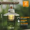 EverBrite LED Camping Lantern, USB C Rechargeable Lantern with 3 Light Modes, Vintage Outdoor Lanterns with Power Bank Function for Power Outages, Hurricane, Emergency, Fishing view 4