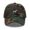 Catahoula Leopard Dog hat, Embroidered Unisex Baseball hat, Catahoula Leopard Dog Gifts, Dog mom dad hat. view 1