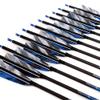 300-Spine Arrow 30-Inch Arrow Target Practice Arrow Hunting Arrow Carbon Arrows Compound Bow Recurve Bow Adult Youth Archery Indoor Outdoor Shooting Bullet Field Tip 18pc Style2 view 1