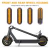 4X Wheel Cover Hub Cap Protective Shells Reflective Stickers Fit for Xiaomi Fit for Mi Electric Scooter Pro 2 M365 Scooter Accessories (Color : B) view 3