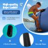 Giantex 10Ft Inflatable Water Trampoline, Floating Rebounder Trampoline with 500W Blower and 3-Step Rope Ladder, Kids Adults Recreational Water Trampoline for Pool, Lake, Water Park view 2