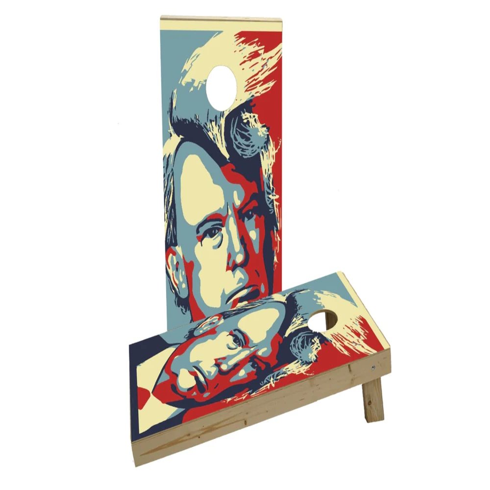 Political Trump Custom Cornhole Board Game Set