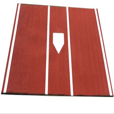 Jones Sports Pro Homeplate Mat Turf (Green or Clay) (6' X 12' OR 7' X 12') (7' X 12', Clay)
