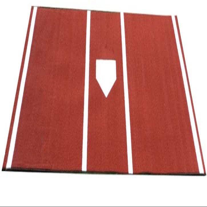 Jones Sports Pro Homeplate Mat Turf (Green or Clay) (6' X 12' OR 7' X 12') (7' X 12', Clay)