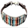 Showman Southwest Serape Print Leather Wither Strap view 1