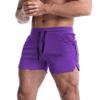 Men's 5 Inch Inseam Workout Shorts Athletic Gym Shorts Bodybuilding Short Shorts Casual Running Shorts Purple US S view 1