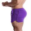 Men's 5 Inch Inseam Workout Shorts Athletic Gym Shorts Bodybuilding Short Shorts Casual Running Shorts Purple US S view 4