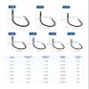 BLUEWING Wide Gap Offset Circle Hook 25pcs High Carbon Steel Extra Sharp Fishing Hooks for Freshwater Saltwater, Size 7/0 view 3