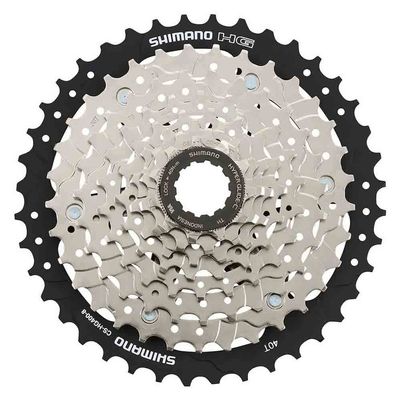 Shimano Unisex Cshg4008140 CS HG400 8 Speed Cassette 11 40T, Silver, 40 Teeth UK