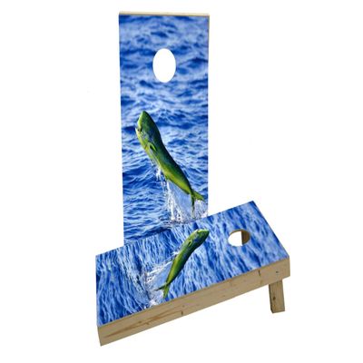 Mahi Custom Cornhole Board Game Set