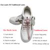 3 Pairs No Tie Shoe Laces for Kids Adults Elastic Shoe Laces with Lock Device for Sneakers (Pink) view 4