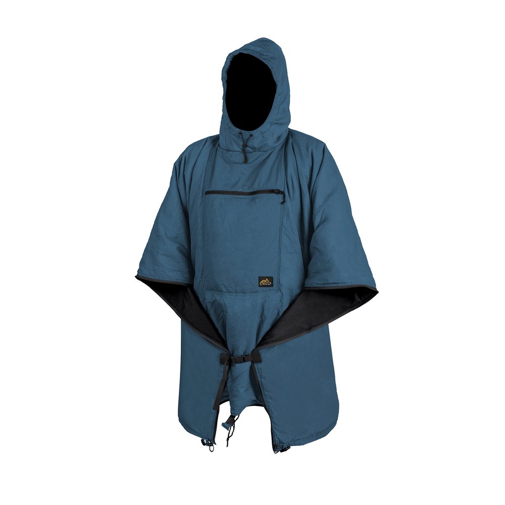 Helikon-Tex Swagman Roll Poncho Aqua Blue, Bushcraft Line