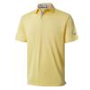 M MAELREG Polo Shirts for Men Short Sleeve Performance Moisture Wicking Quick Dry Casual Collared Mens Polo Shirts Yellow view 1
