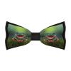 Pylon Blue Laughing Tree Frog Bow Ties for Men Adjustable Pre-Tied Bowties Fun Pattern Bow-Ties for Wedding Party view 1